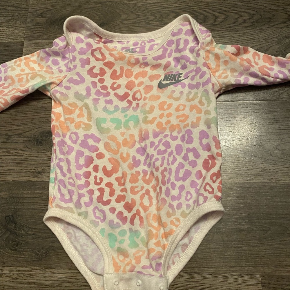 6 month Nike onesie